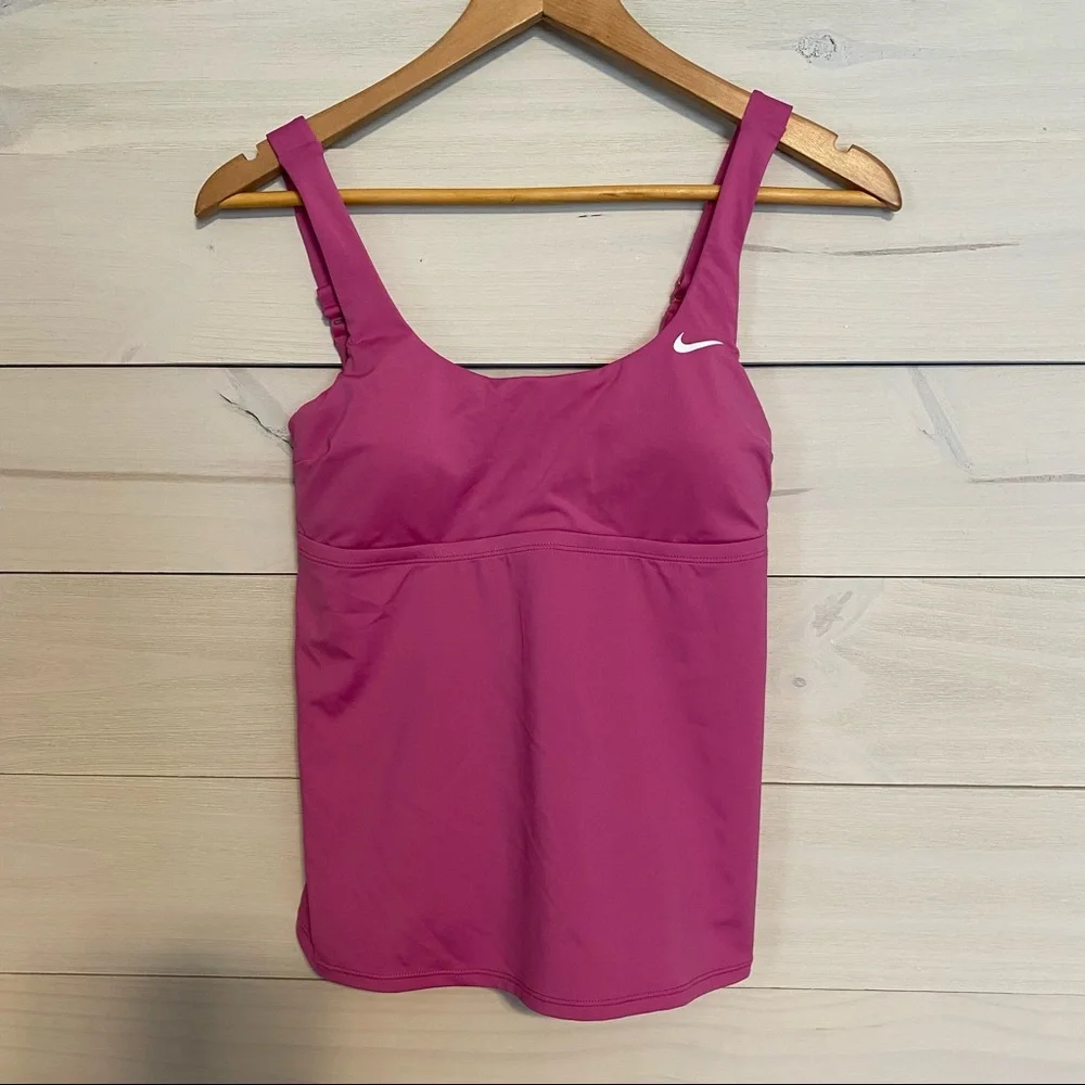 NIKE tankini swim top sz S